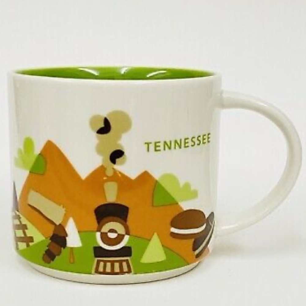 Starbucks Tennessee You Are Here Collection 14 oz collectible coffee mug